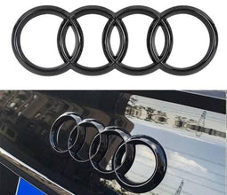 Audi e-tron GT emblems - Glossy Black