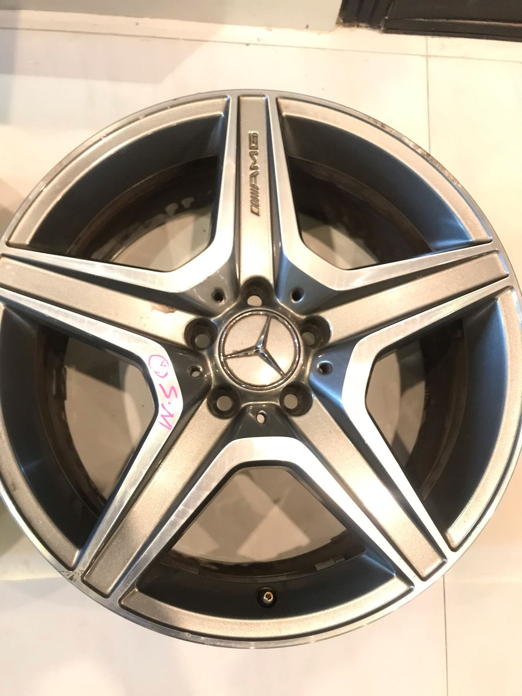 Mercedes W204 C63 Staggered Star Rims 19 inch