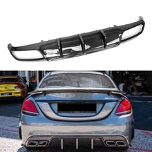 Mercedes W205 C Class Diffuser - Original Carbon Fiber