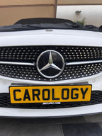 AMG Number Plate Frame