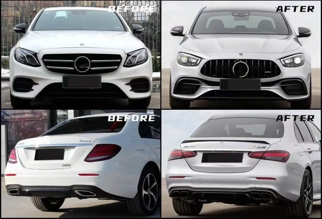 Mercedes W213 E class to W213R E63 Bodykit