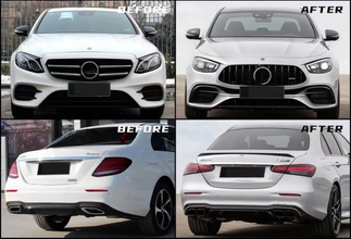 Mercedes W213 E class to W213R E63 Bodykit