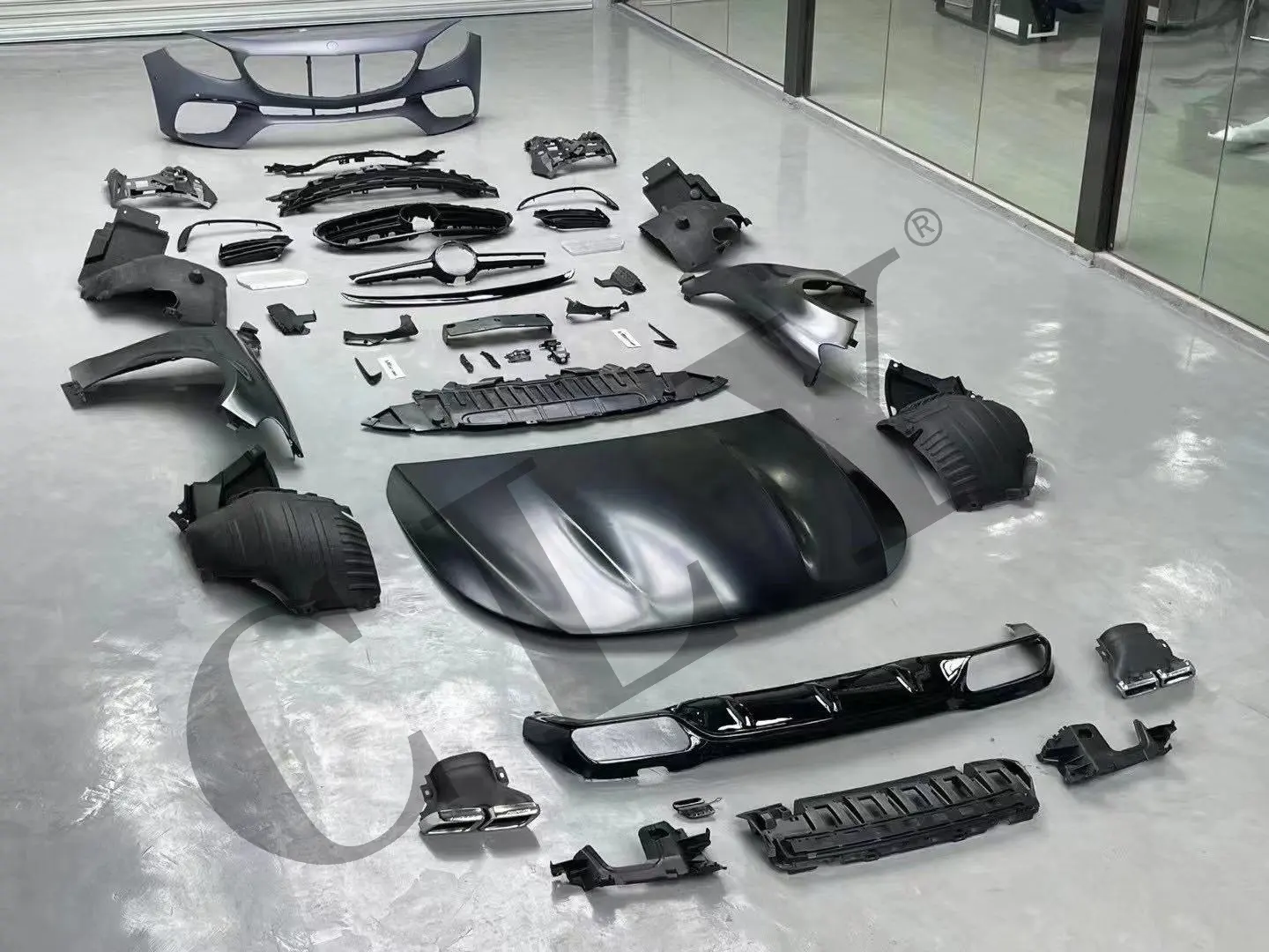 Mercedes W213 E class to E63 Bodykit