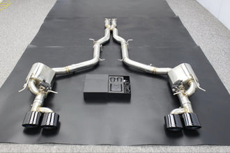 Carology Performance W204 C63 Valvetronic Exhaust System - Stainless Steel