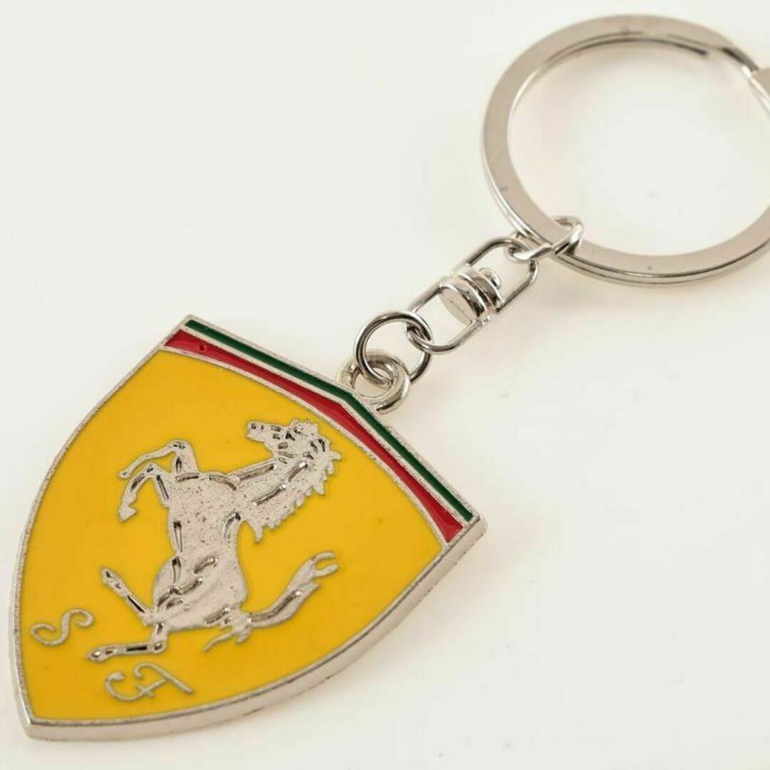 Ferrari Shield Metal Keychain