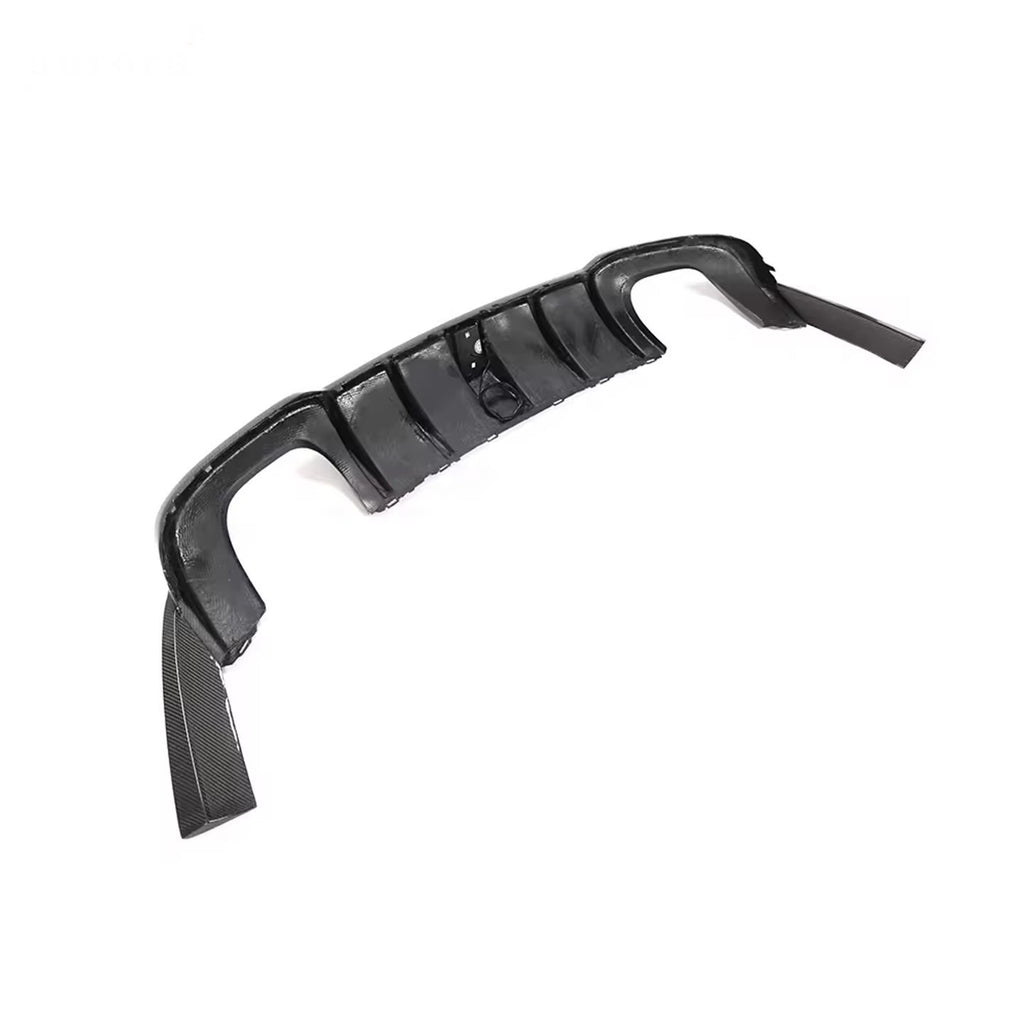 Audi A3/RS3 Rear Diffuser With Light - Carbon Fiber