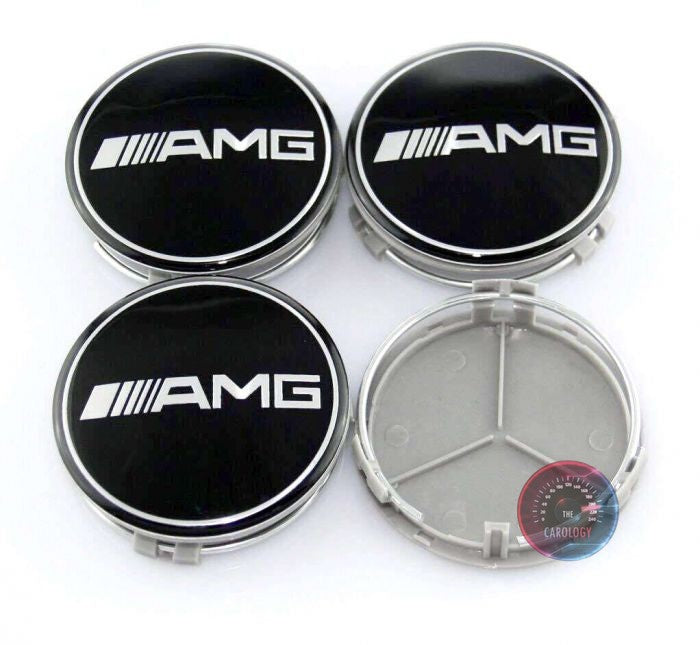 Mercedes Wheel Cap-Black