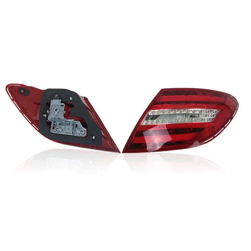 Mercedes W204 C Class Facelift Taillights - 2008 to 2014