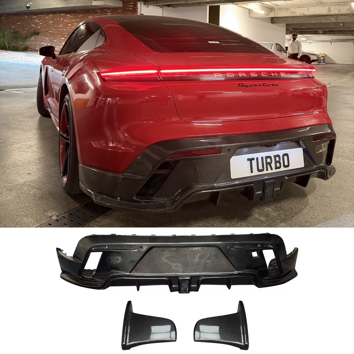 Porsche Taycan Mansory Diffuser