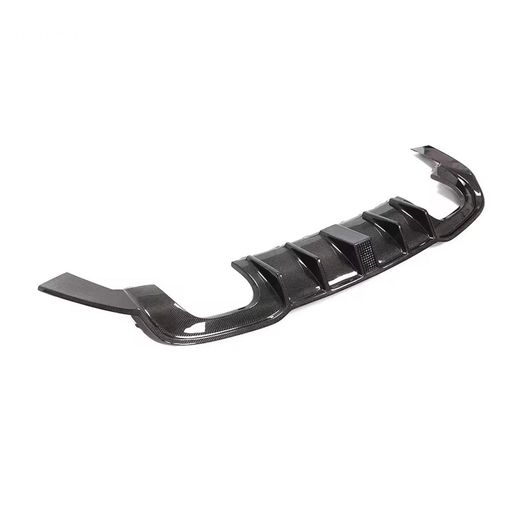 Audi A3/RS3 Rear Diffuser With Light - Carbon Fiber