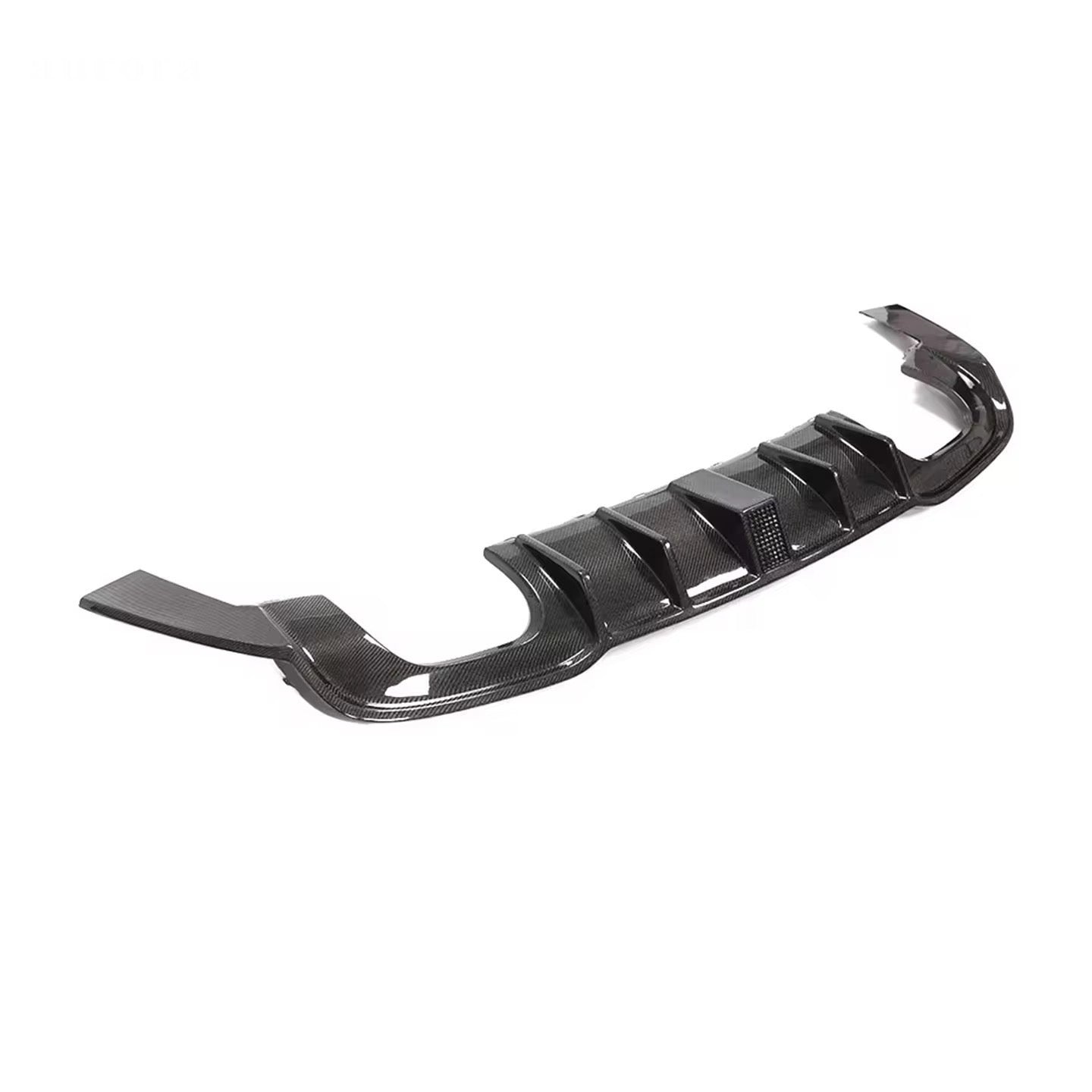 Audi A3/RS3 Rear Diffuser With Light - Carbon Fiber