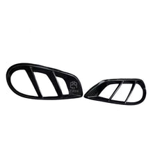 Mercedes W205 C Class Front Fog Light Cover - Orginal Carbon Fiber