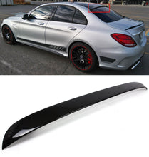 Mercedes W205 C Class Roof Spoiler - Carbon Fiber