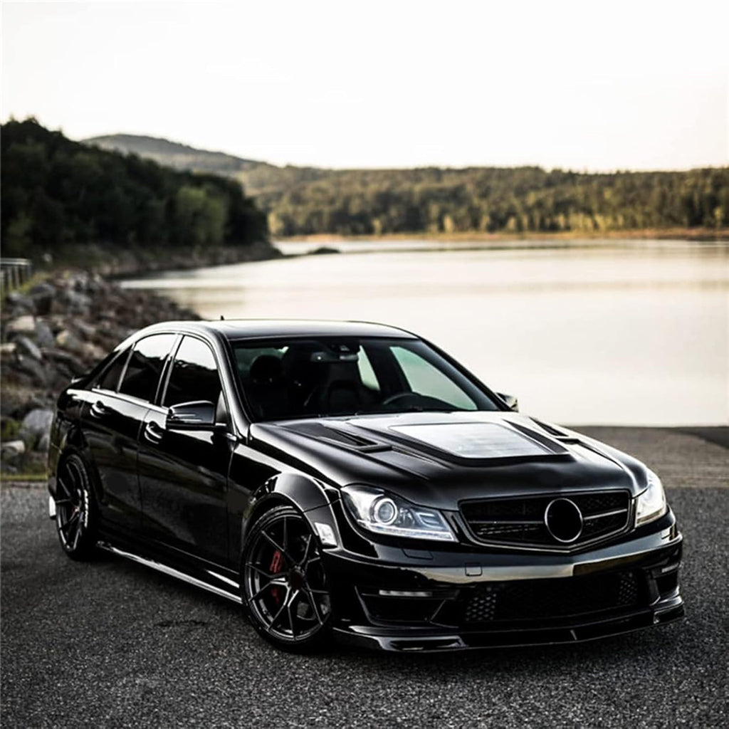 Mercedes-Benz W204 C Class Gloss Black Grill