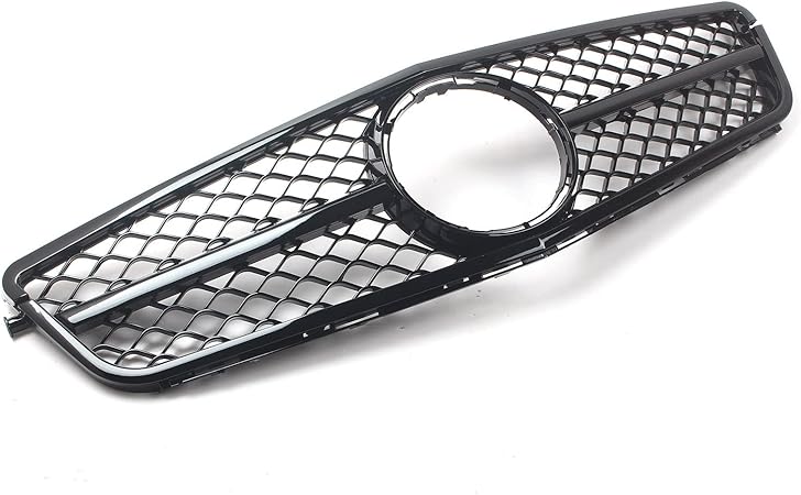Mercedes-Benz W204 C Class Gloss Black Grill