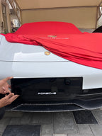 Porsche Number Plate Frame