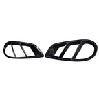 Mercedes W205 C Class Front Fog Light Cover - Orginal Carbon Fiber