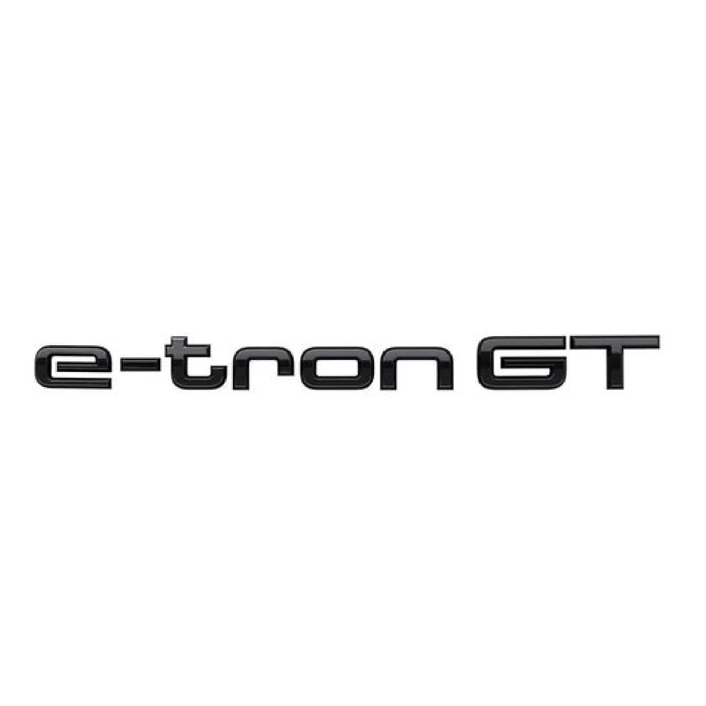 Audi e-tron GT emblems - Glossy Black