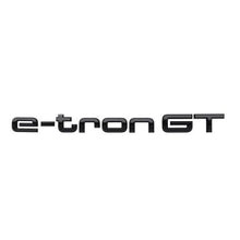 Audi e-tron GT emblems - Glossy Black