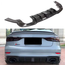 Audi A3/RS3 Rear Diffuser With Light - Carbon Fiber