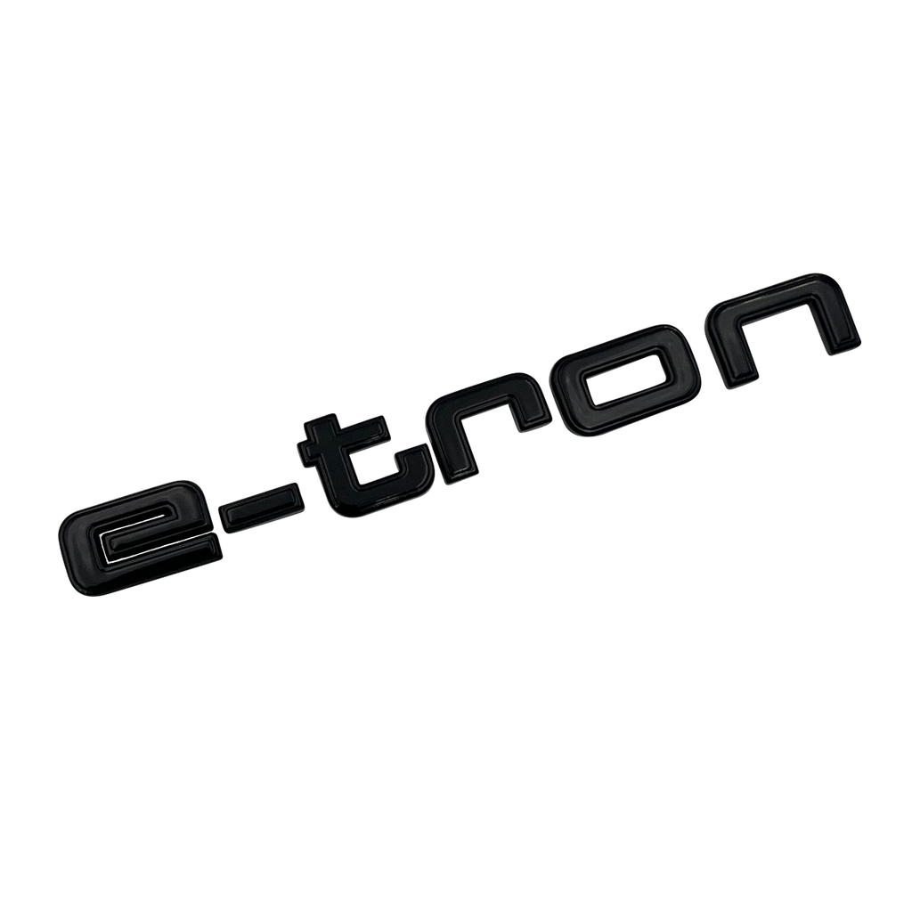 Audi e-tron GT emblems - Glossy Black