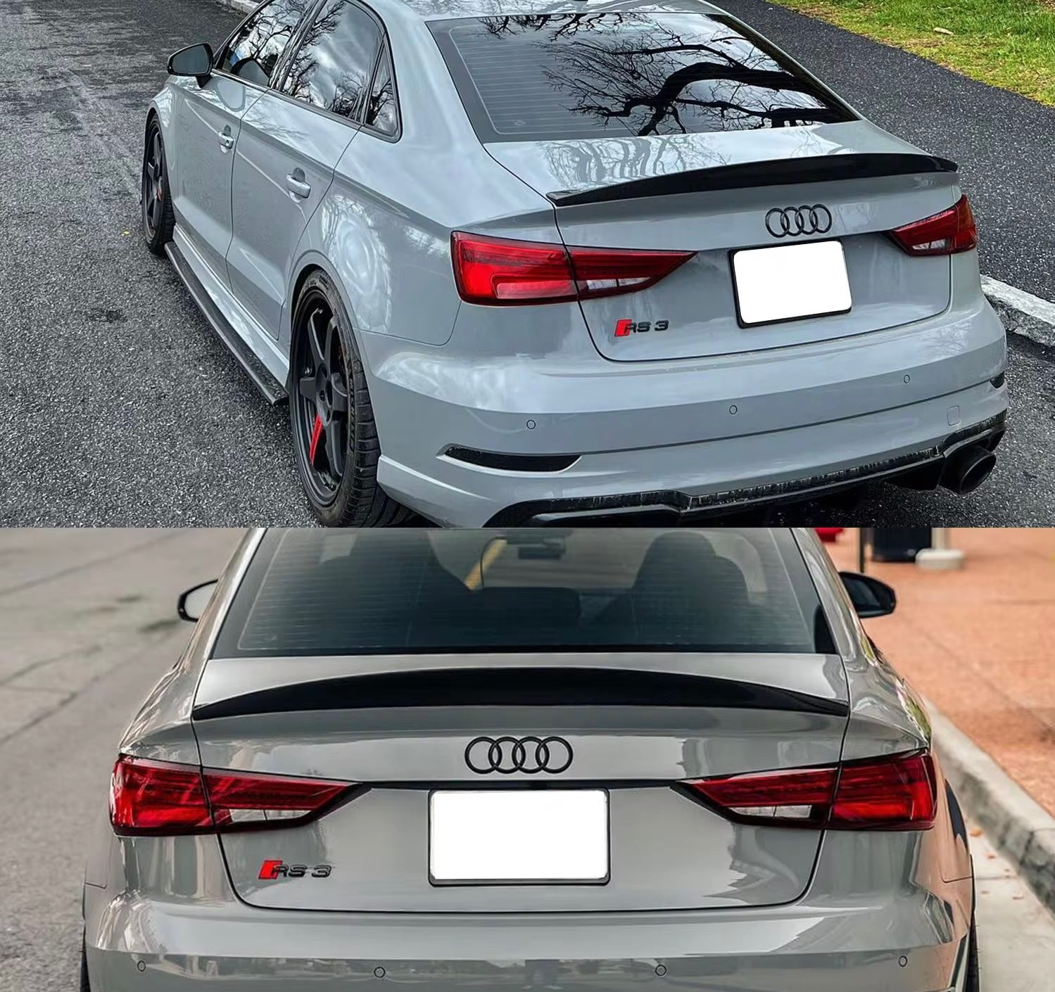 Audi A3/RS3 8V Trunk Spoiler - Carbon Fiber