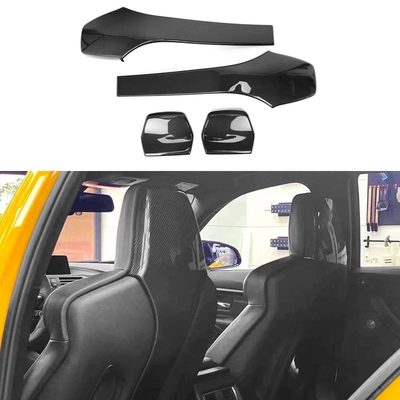 BMW M3 F80 Carbon Fiber Seats Trim