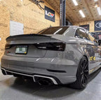 Audi RS3 8V Trunk Spoiler - Carbon Fiber