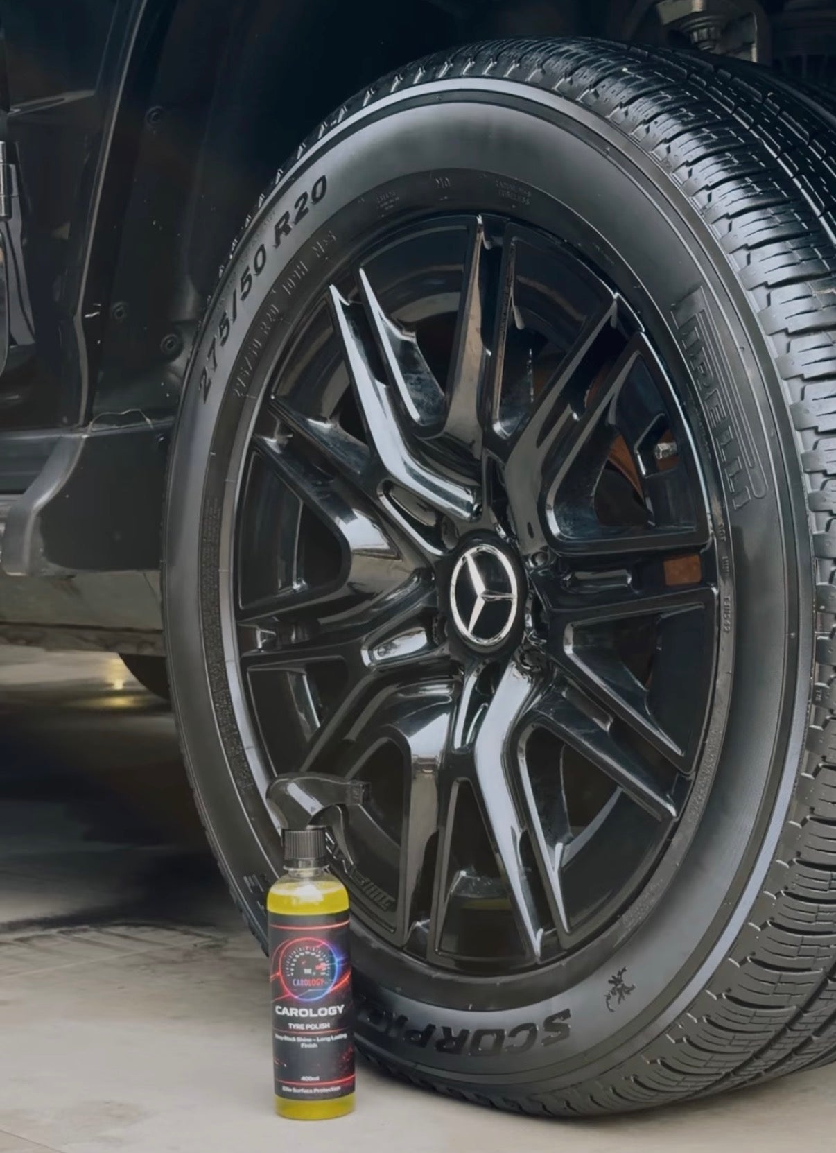 Tyre Polish 400ml – Black Shine