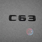 C63 Emblem Black
