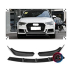 Audi A3 Front Splitter Carbon Fiber
