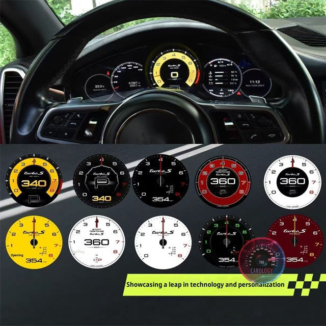 Porsche Panamera LCD Instrument Panel