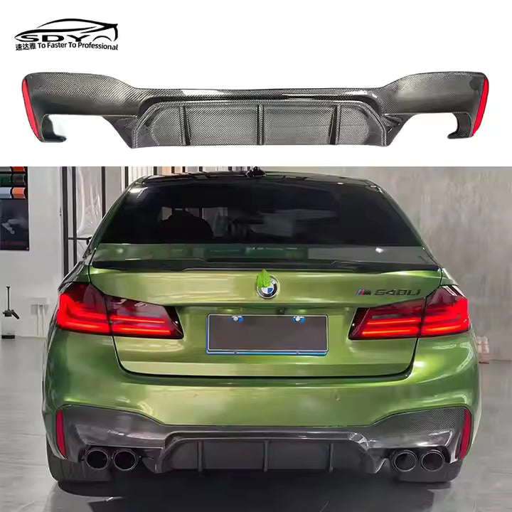 BMW G30 F90 M5 Rear Diffuser - Carbon Fiber
