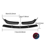 Audi A3 Front Splitter Carbon Fiber