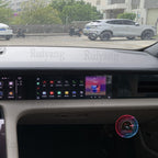 Porsche Taycan Passenger Screen
