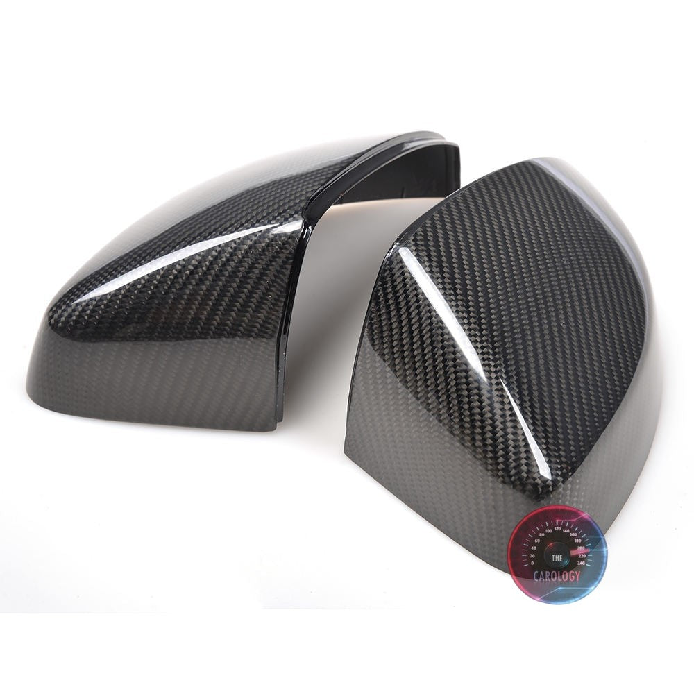 Audi A3 Side Mirror Covers - Original Carbon Fiber