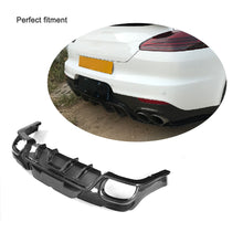Porsche Panamera Rear Bumper  Diffuser Carbon Fiber