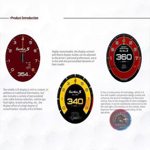 Cayenne LCD Instrument Panel