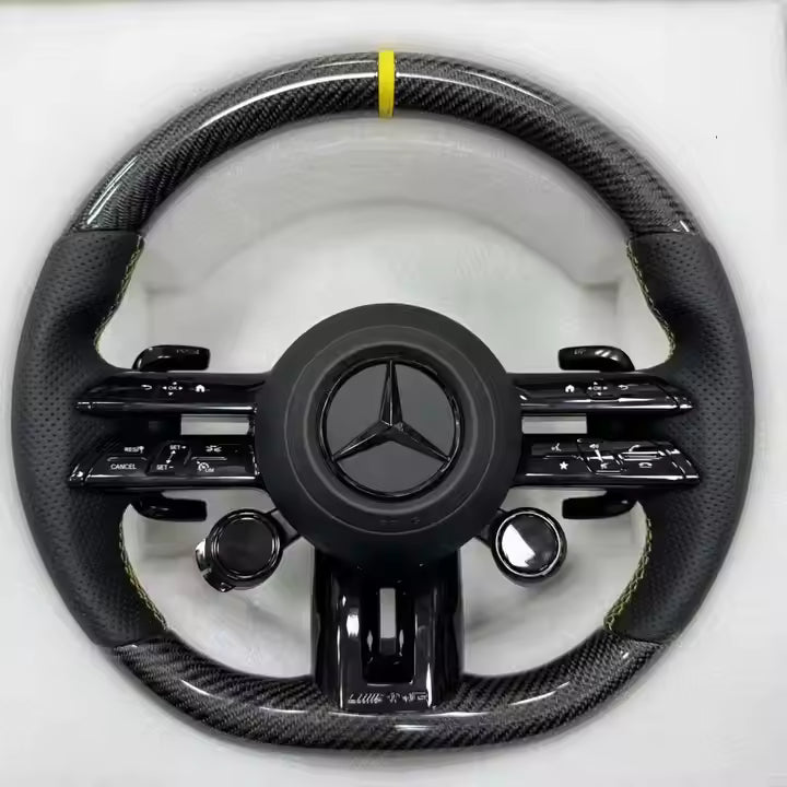 Mercedes Customized AMG Leather Steering Wheel