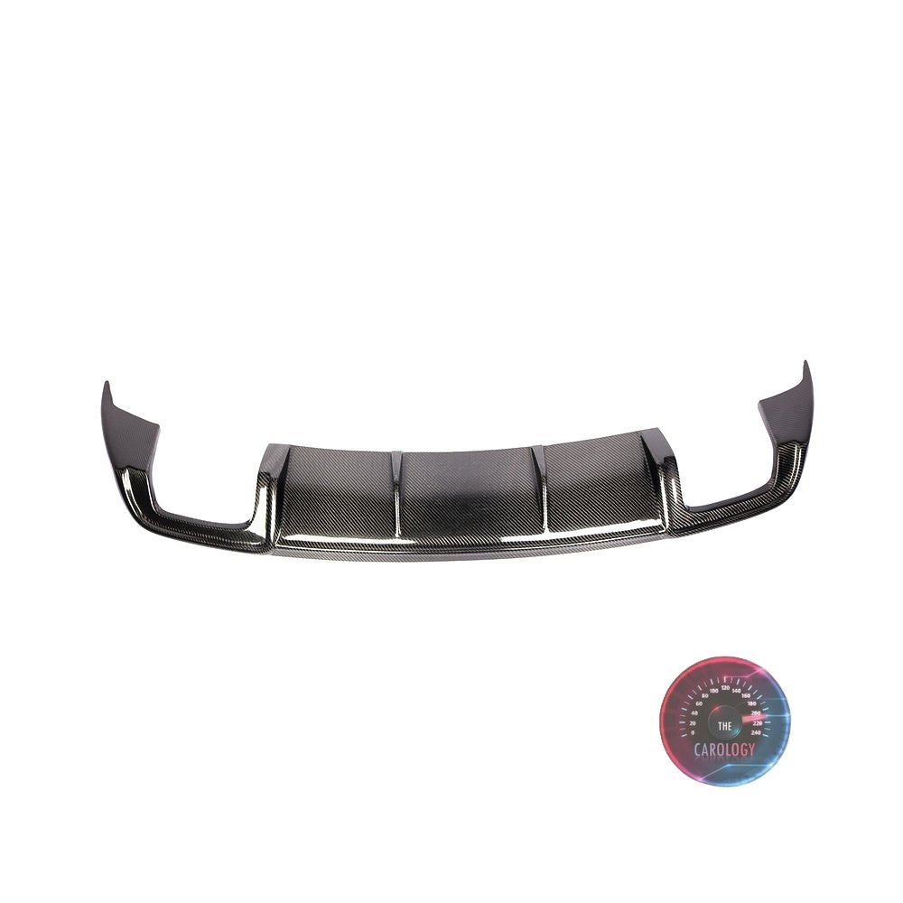 Audi A3  Rear Bumper Diffuser Carbon Fiber