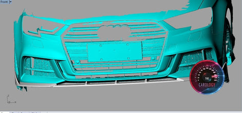 Audi A3/S3  Front Splitter Carbon Fiber