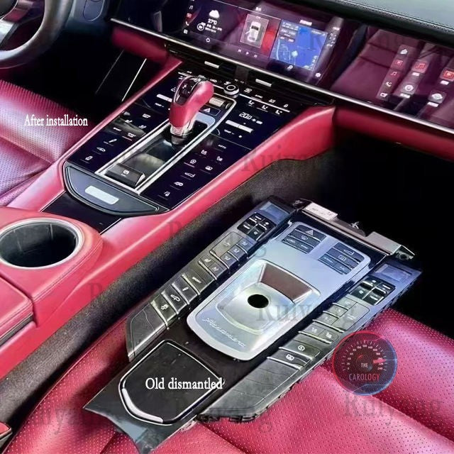 Porsche Panamera Gear Knob Panel Upgrade 2010 - 2019