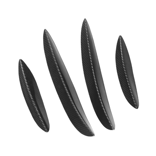 Mercedes W205 C63 Front Canards - Carbon Fiber