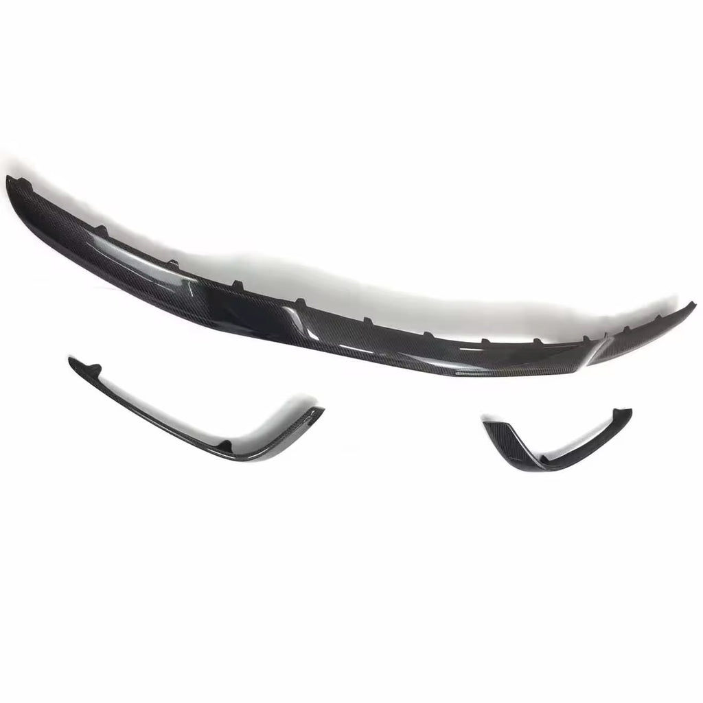 Mercedes W205 C63 Front Bumper Middle Trim - Carbon Fiber