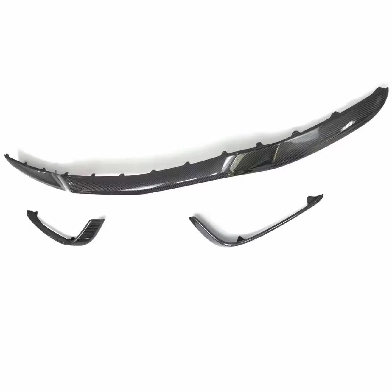 Mercedes W205 C63 Front Bumper Middle Trim - Carbon Fiber