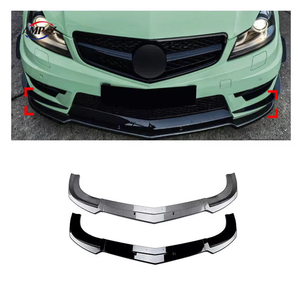 Mercedes W204 C63 2012 Front Lip V5