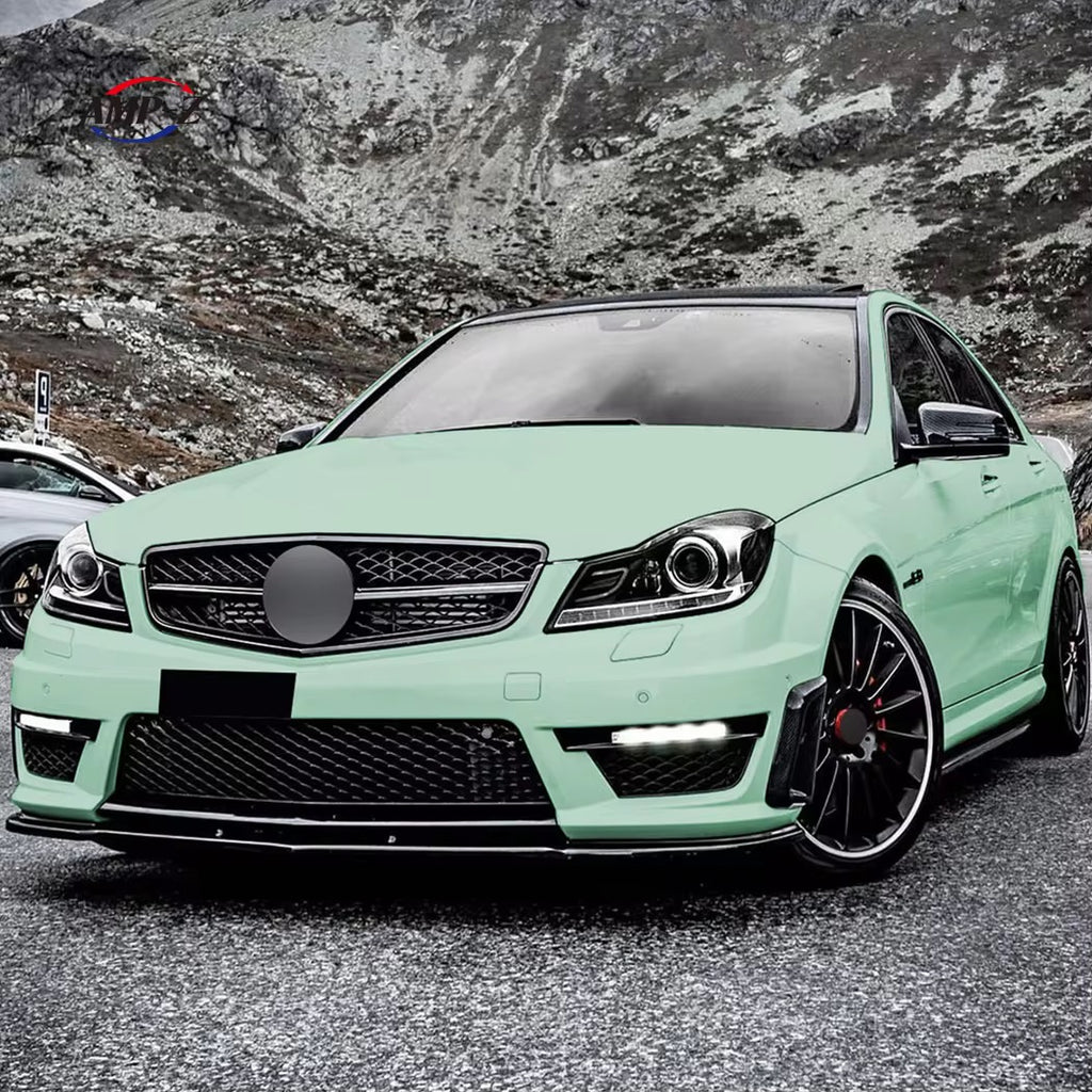 Mercedes W204 C63 2012 Front Lip V5