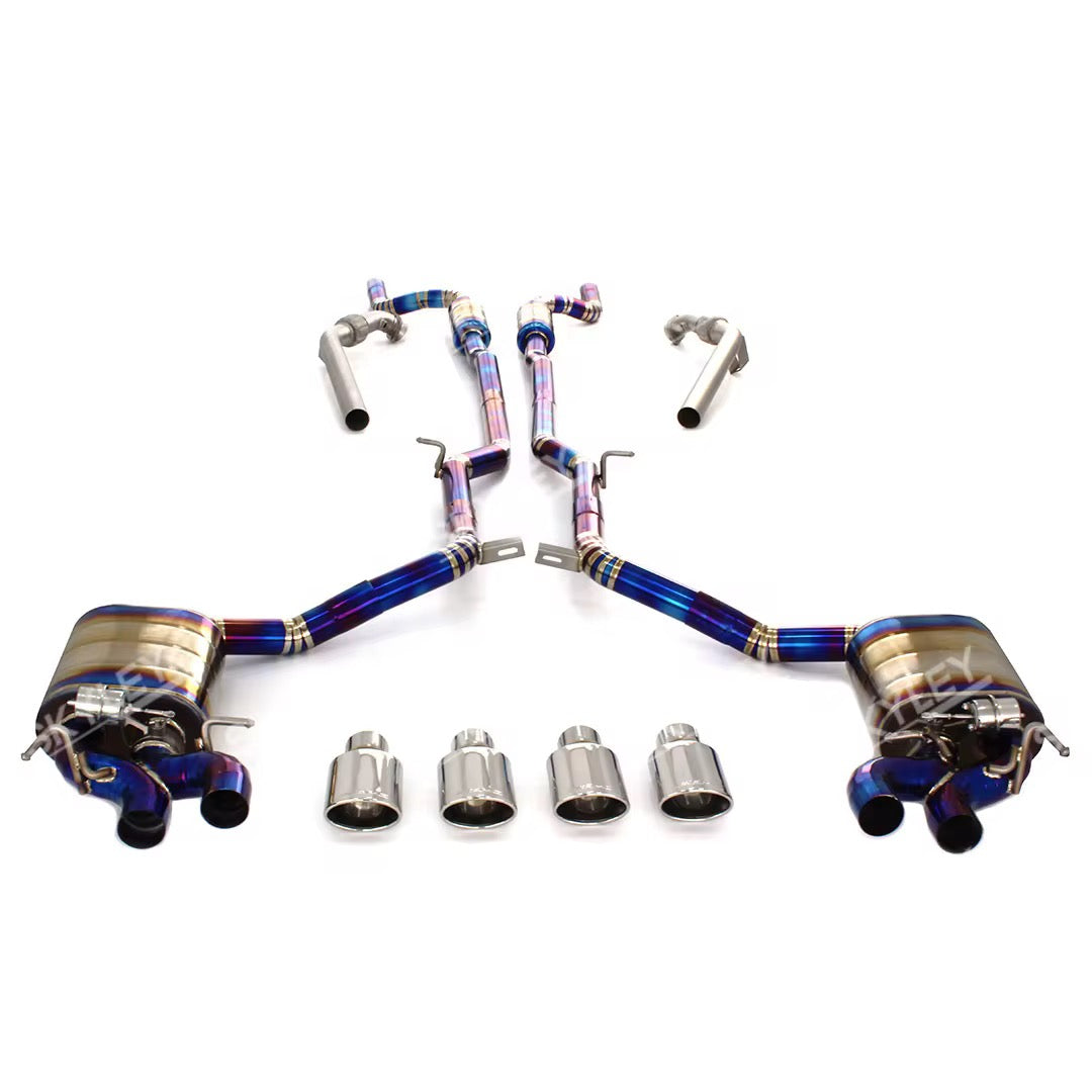 Mercedes W204 C63 2008-12 Catback Titanium Exhaust System