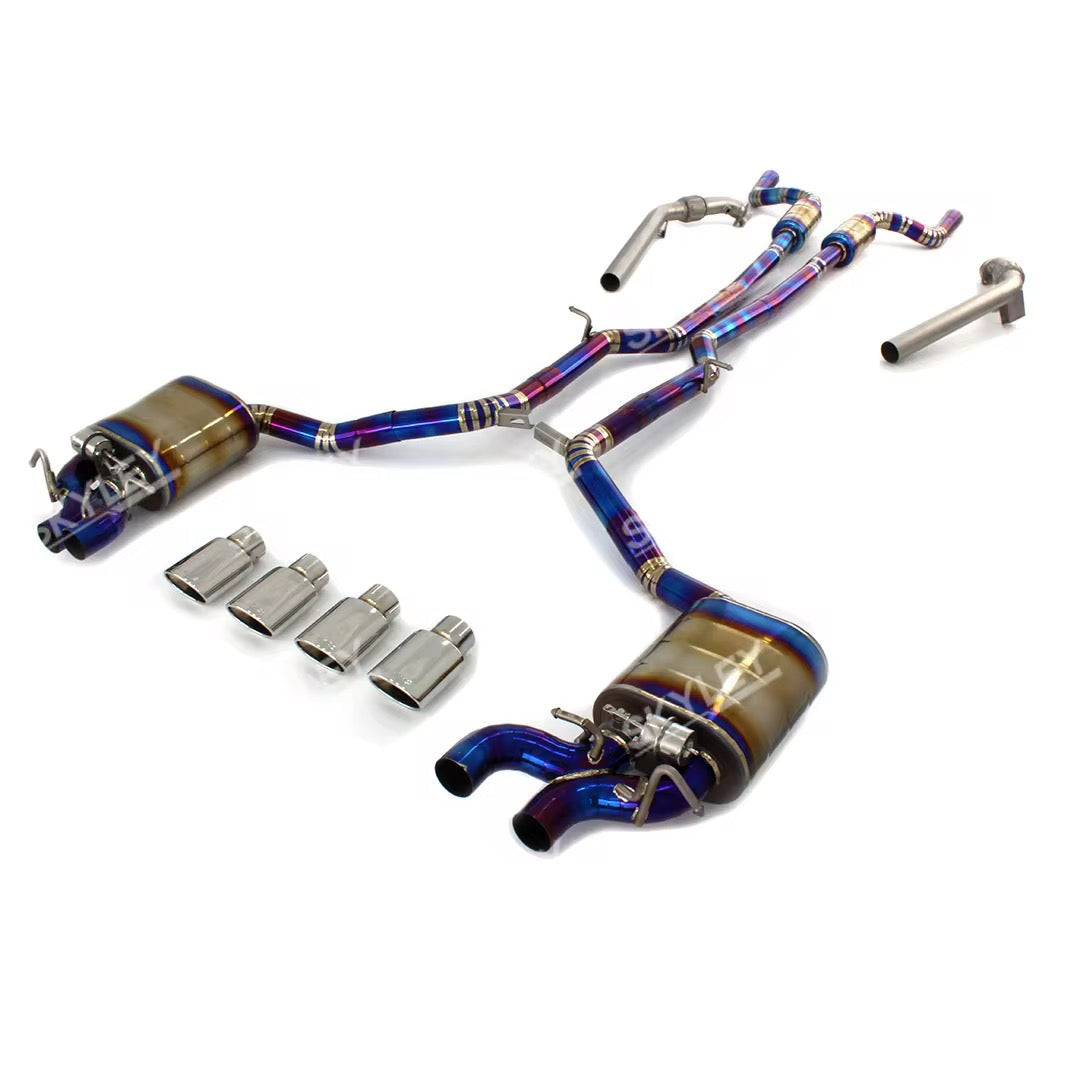 Mercedes W204 C63 2008-12 Catback Titanium Exhaust System