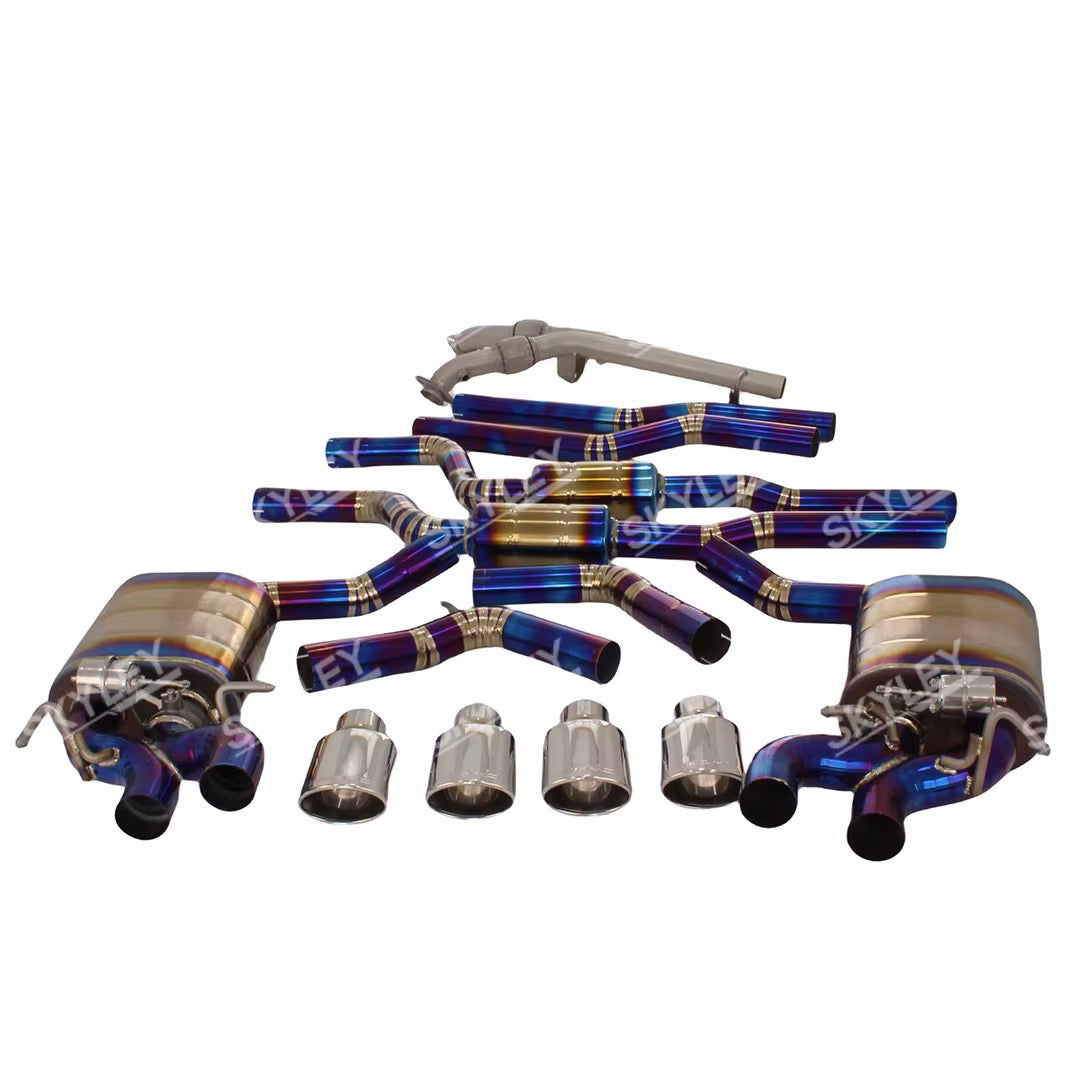 Mercedes W204 C63 2008-12 Catback Titanium Exhaust System